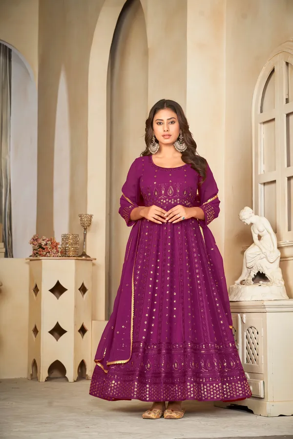 Purple_Crepe_Anarkali_Suit_For_Women