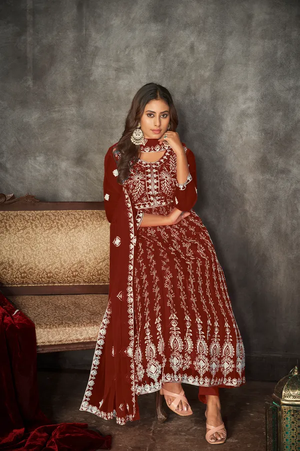 Maroon_Santoon_Anarkali_Suit_For_Women