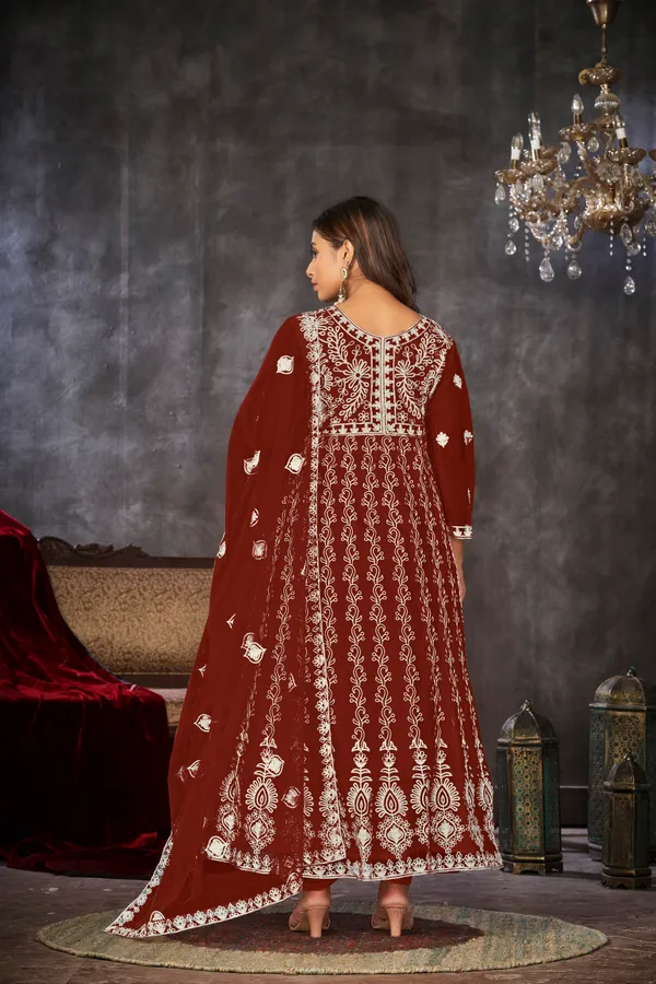 Maroon_Santoon_Anarkali_Suit_For_Women