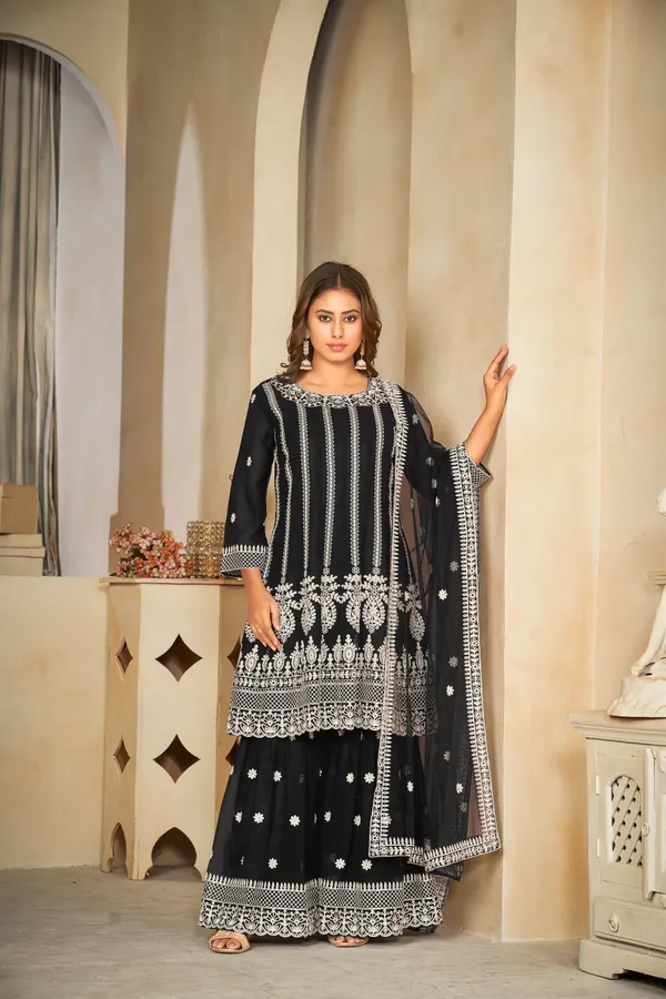 Black_Georgette_Anarkali_Suit_For_Women