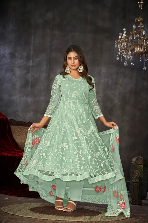 Light_Green_Santon_Anarkali_Suit_For_Women