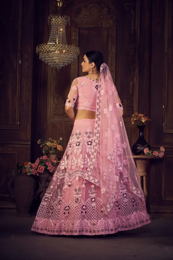 Light_Pink_Thread_Lehenga_Choli_With_Dupatta_For_Women