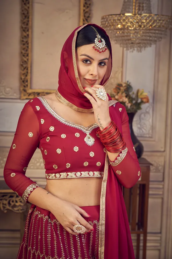 Light_Pink_Sequence_Lehenga_Choli_With_Dupatta_For_Women