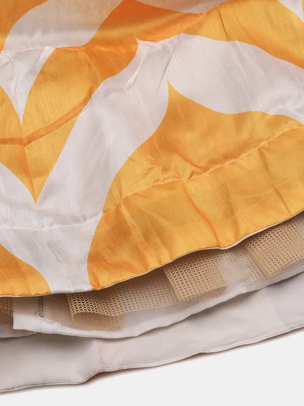 Yellow_Printed_Lehenga_Choli_With_Dupatta_For_Women