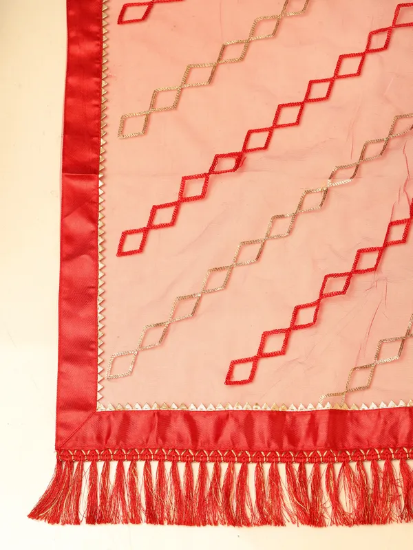 Red_Zari_Woven_Work_Lehenga_Choli_With_Dupatta_For_Women