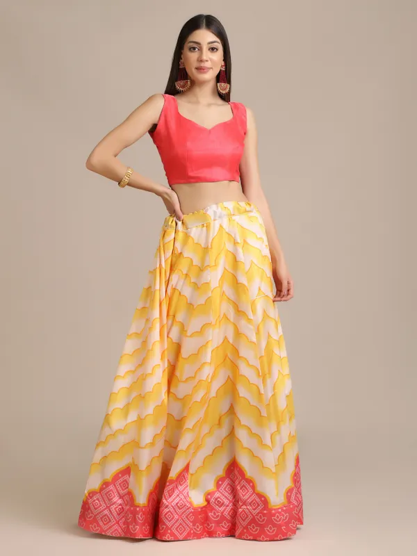 White_Printed_Lehenga_Choli_With_Dupatta_For_Women