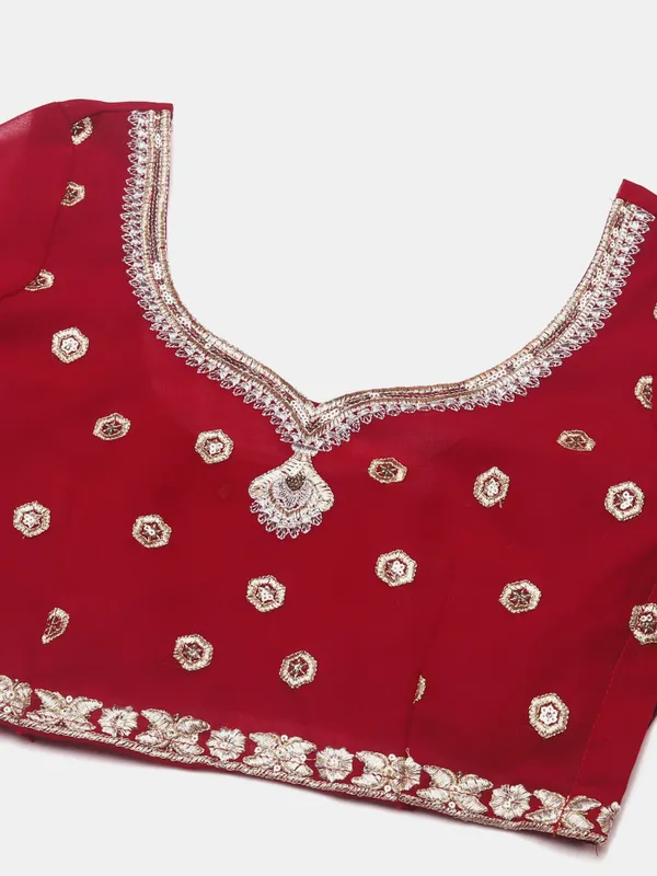 Pink_Sequence_Lehenga_Choli_With_Dupatta_For_Women