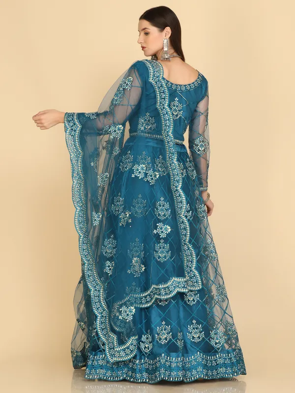 Rama_Thread_Work_Lehenga_Choli_With_Dupatta_For_Women