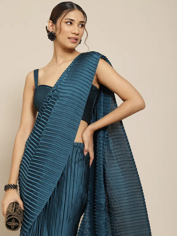 Rama_Satin_Silk_Patting_Work_Festive_Wear_Saree_With_Blouse_For_Women