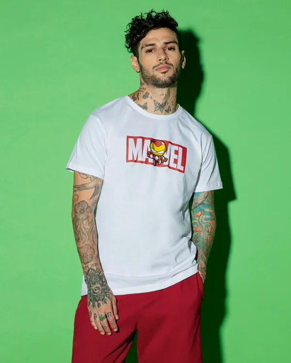 White_Stylish_Classic_T-Shirt_For_Men