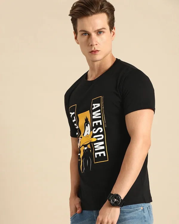 Black_Stylish_Classic_T-Shirt_For_Men