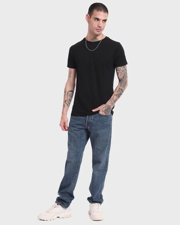 Black_Premium_Classic_Solids_T-Shirt_For_Men
