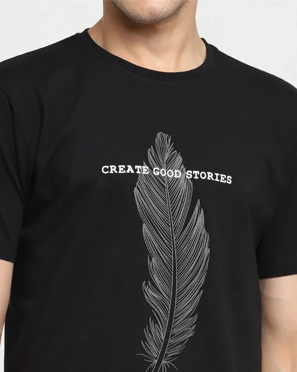 Black_Stylish_Classic_T-Shirt_For_Men