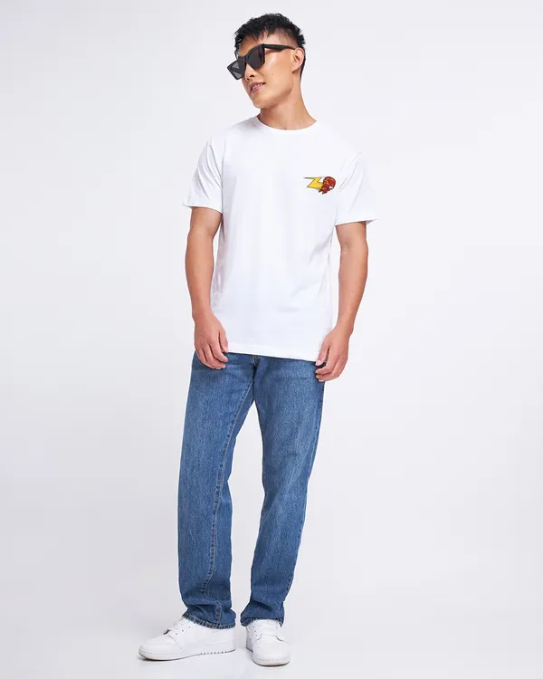 White_Stylish_Classic_T-Shirt_For_Men