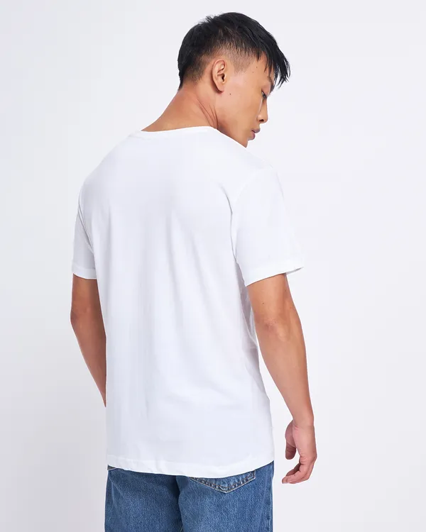 White_Stylish_Classic_T-Shirt_For_Men