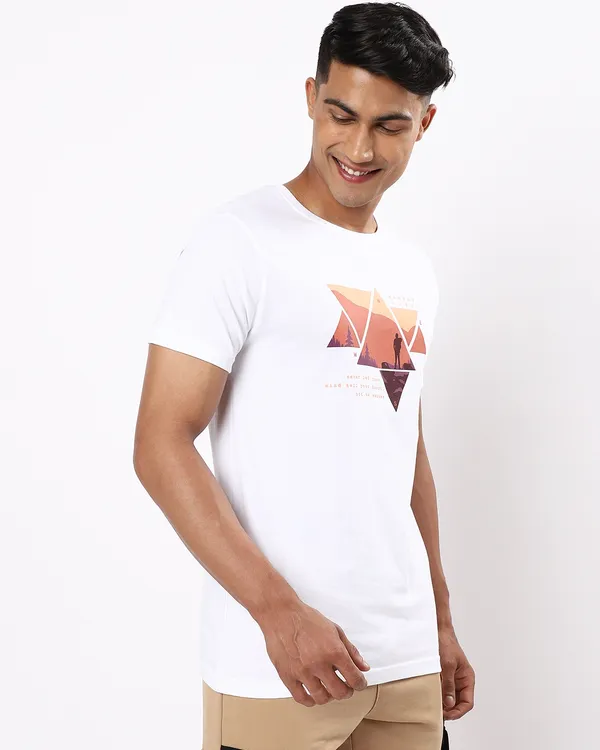White_Stylish_Classic_T-Shirt_For_Men
