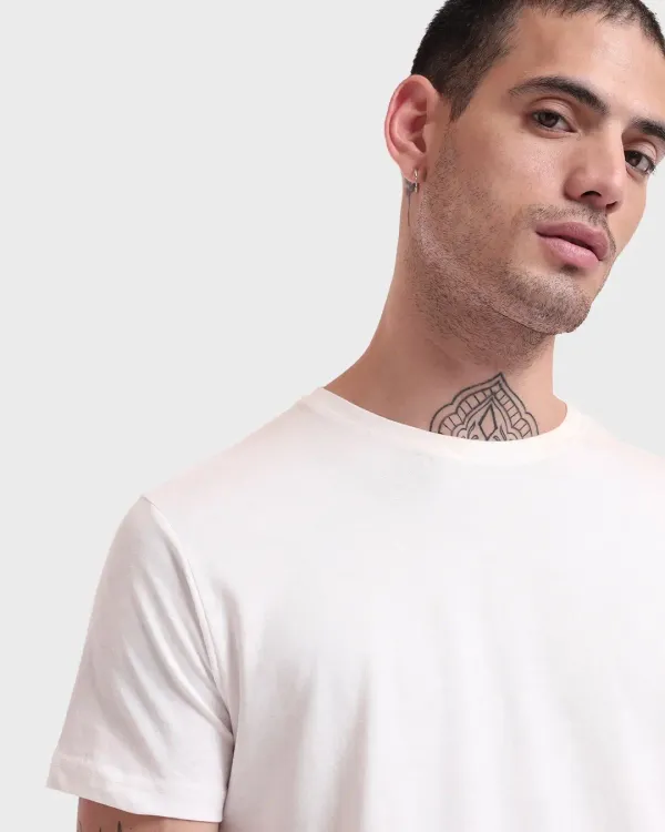 White_Latest_Classic_Solids_T-Shirt_For_Men