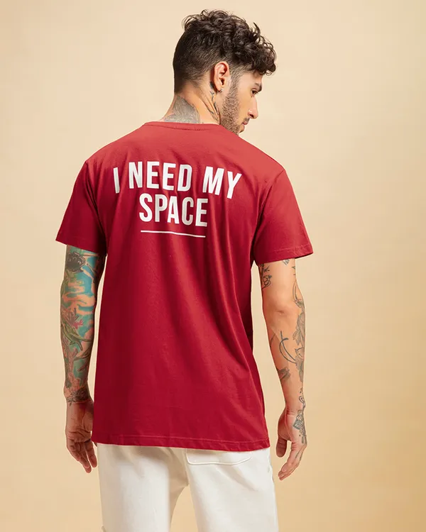 Red_Stylish_Classic_T-Shirt_For_Men