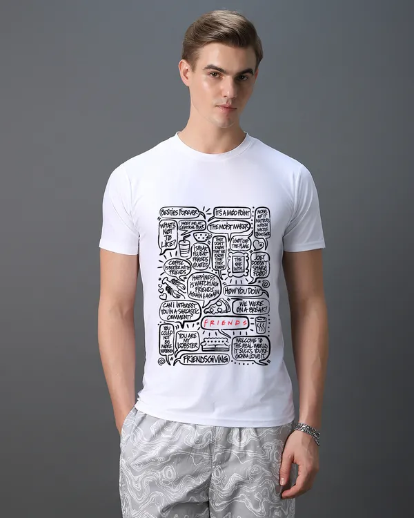 White_Stylish_Classic_T-Shirt_For_Men