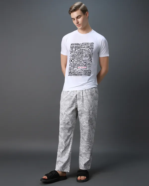 White_Stylish_Classic_T-Shirt_For_Men
