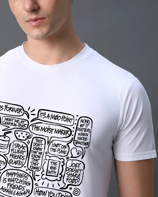 White_Stylish_Classic_T-Shirt_For_Men