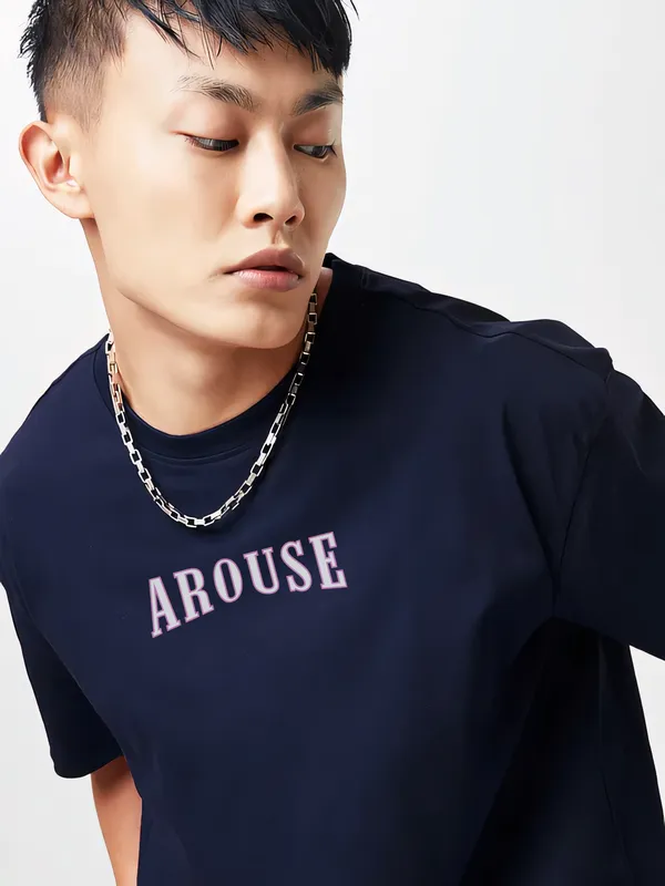 Navy_Blue_Stylish_Oversized_T-Shirt_For_Men