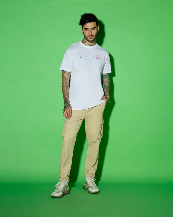 White_Stylish_Classic_T-Shirt_For_Men