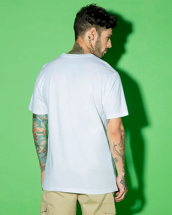 White_Stylish_Classic_T-Shirt_For_Men