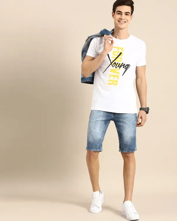 White_Stylish_Classic_T-Shirt_For_Men
