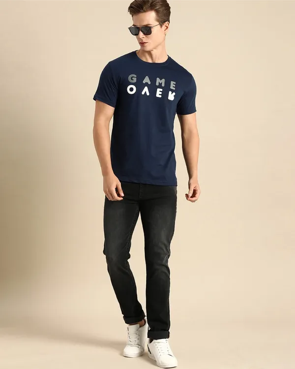 Navy_Blue_Premium_Classic_T-Shirt_For_Men