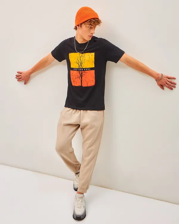 Black_Stylish_Classic_T-Shirt_For_Men