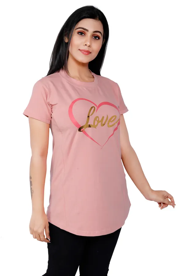 Pink_Cotton_Feeding_Top_Tshirt_For_Women