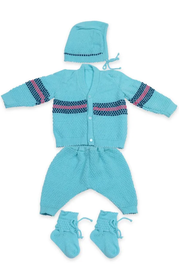 Light_Blue_Knitted_Sweater,_Leggings,_Cap_&_Booties_Full_Suit_For_Baby_(4_Pcs)