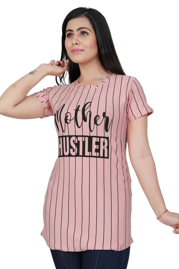 Peach_Cotton_Feeding_Top_Tshirt_For_Women