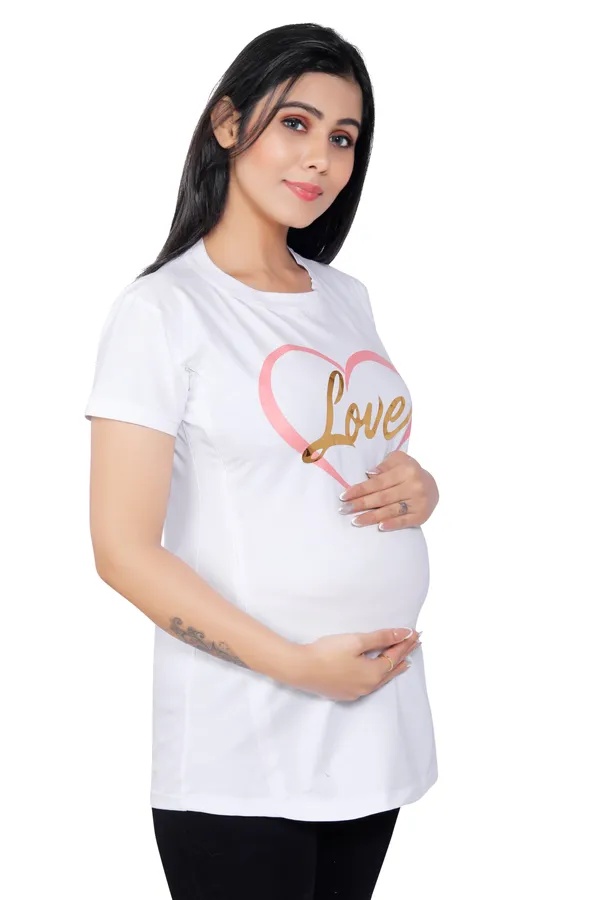 White_Cotton_Feeding_Top_Tshirt_For_Women