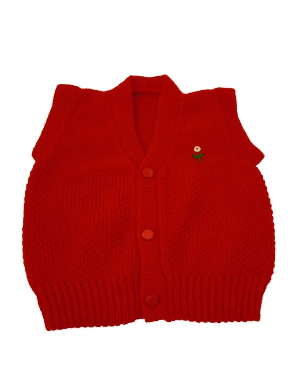 Red_Woollen_New_Born_Baby_Vest