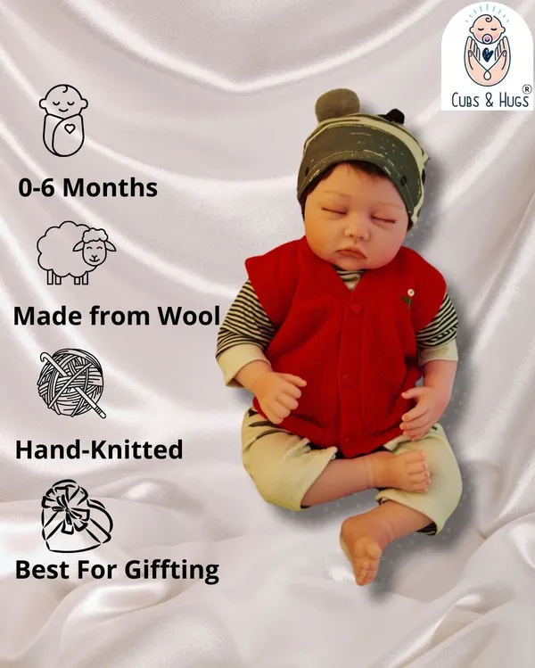 Red_Woollen_New_Born_Baby_Vest