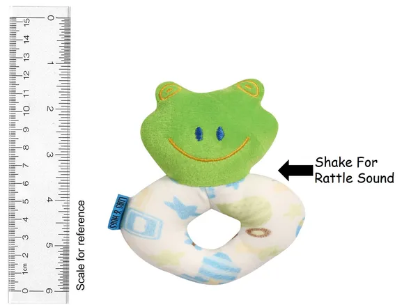 Green_Ring_Soft_Toys_For_Babies_Face_Rattle_Girls_&_Boys_Toys_(Pack_Of_1)
