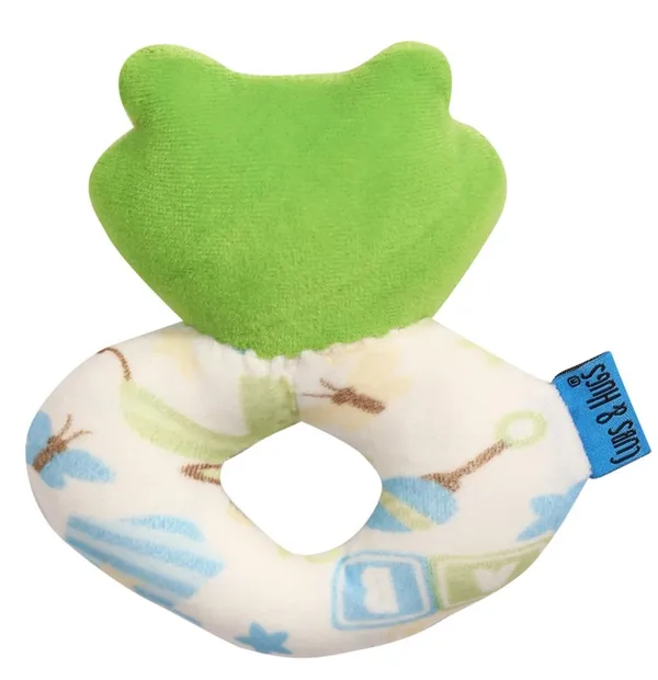 Green_Ring_Soft_Toys_For_Babies_Face_Rattle_Girls_&_Boys_Toys_(Pack_Of_1)