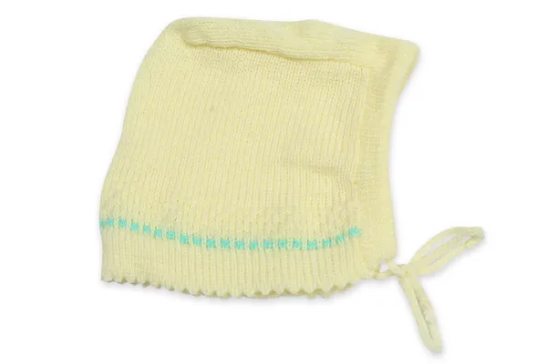 Lemon_Yellow_Knitted_Sweater,_Leggings,_Cap_&_Booties_Full_Suit_For_Baby_(4_Pcs)