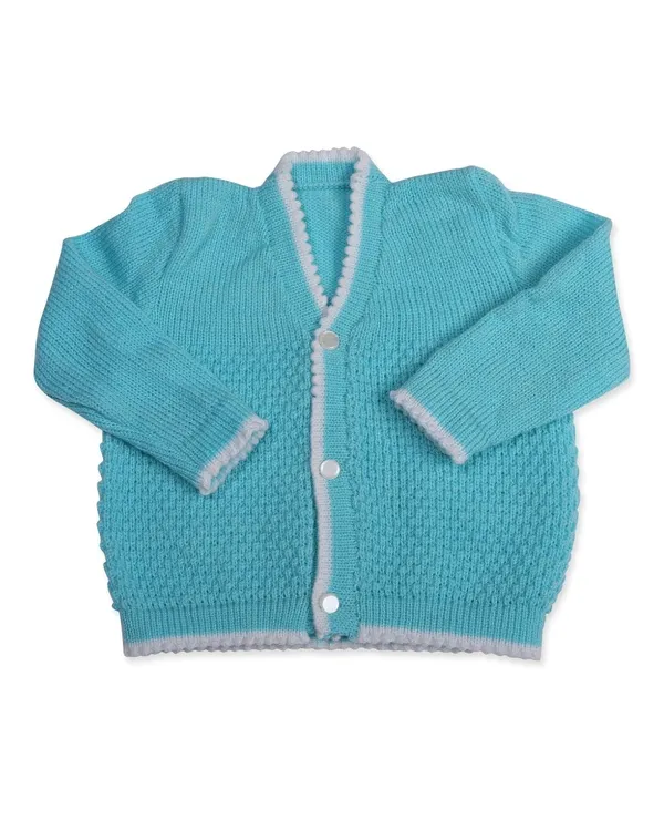 Blue_Sweater_Front_Open_V_Neck_Coat_For_Baby