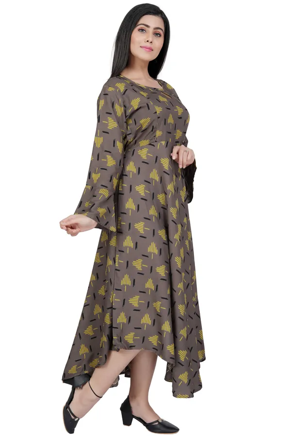 Grey_Maternity_Dress_For_Women
