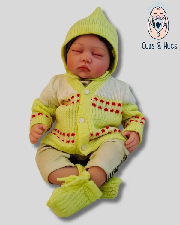 Light_Yellow_Knitted_Full_Sleeves_Sweater_With_Colour_Block_Design