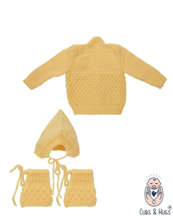 Yellow_Front_Open_Embroidery_Sweater_For_New_Born_Baby