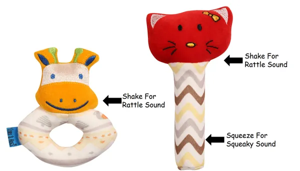 Multicolour_Stick_And_Ring_Soft_Toys_For_Babies_Face_Rattle_Girls_&_Boys_Toys_(Pack_Of_2)
