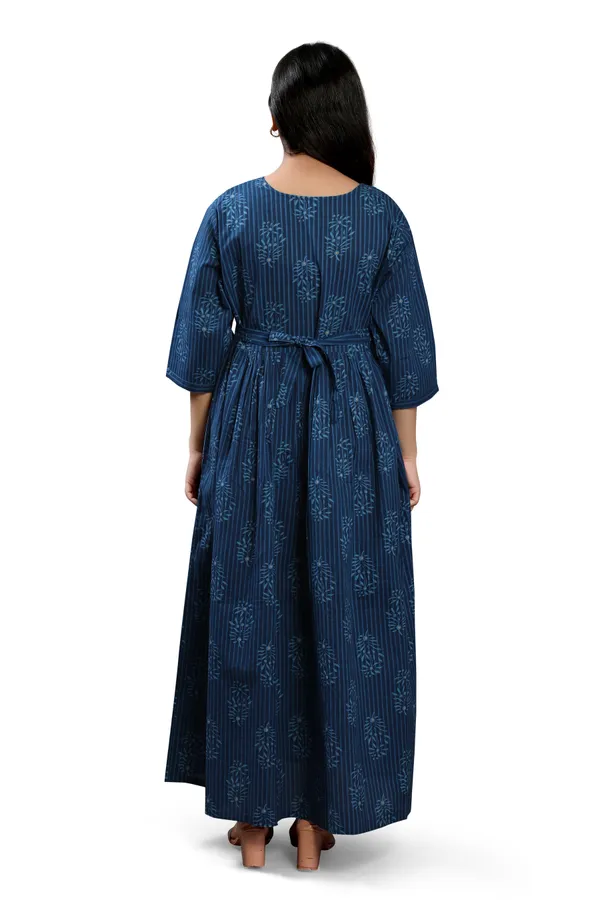 Blue_Maternity_Dress_For_Women