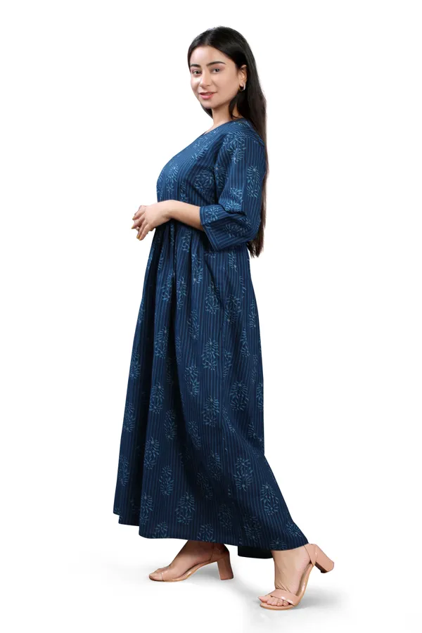 Blue_Maternity_Dress_For_Women