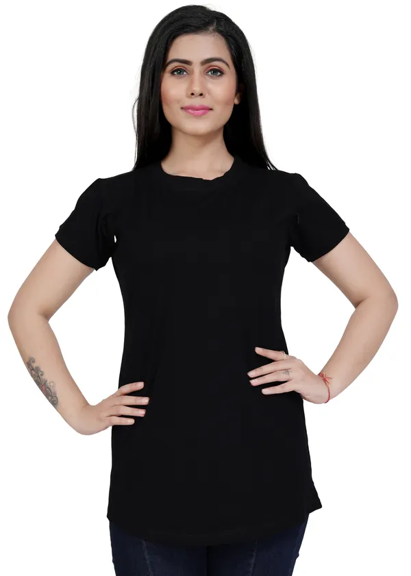 Black_Cotton_Feeding_Top_Tshirt_For_Women