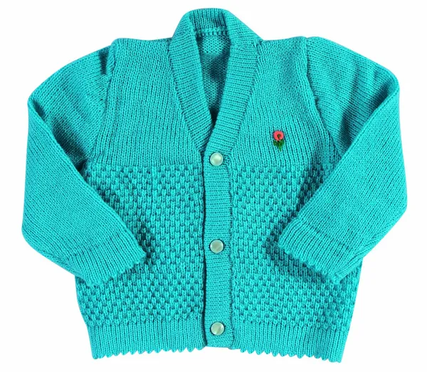 Turquoise_Sweater_For_New_Born_Baby