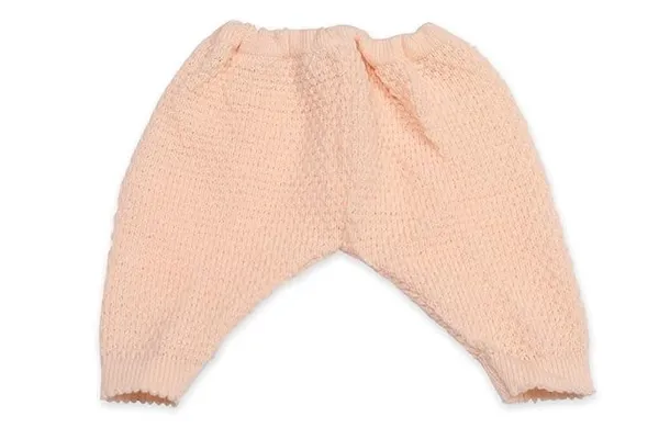 Beige_Knitted_Sweater,_Leggings,_Cap_&_Booties_Full_Suit_For_Baby_(4_Pcs)